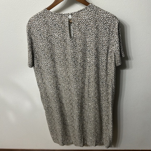 Jenni Kayne Leopard T-shirt Dress - 100% Viscose - Women’s Size XL - Picture 6 of 9